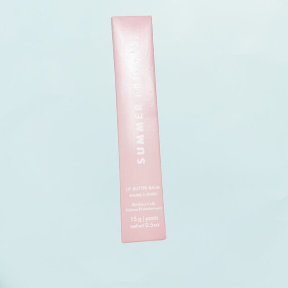 Birthday Cake(1 pack) Summer Fridays Lip Butter Balm Conditioning Lip Mask New - Picture 2 of 2